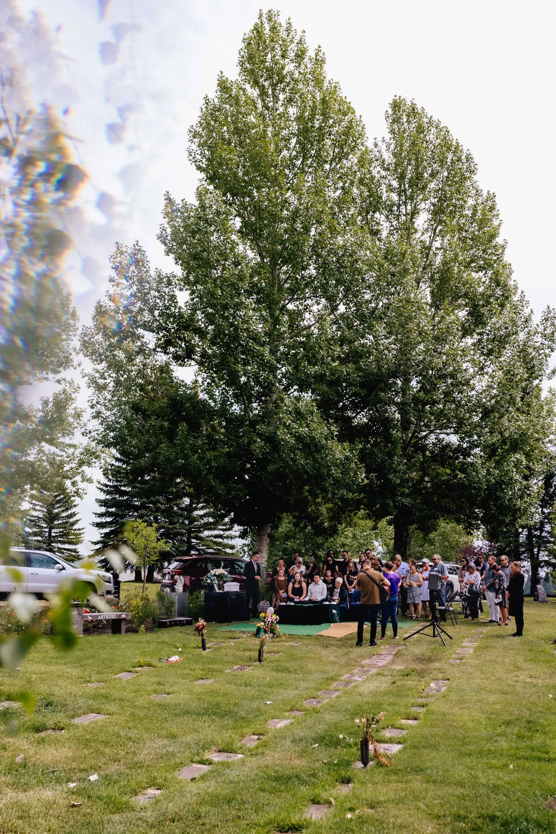 Traditional funeral service in Lethbridge